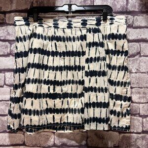 Converse Navy & White Fully Lined Skirt Size 14